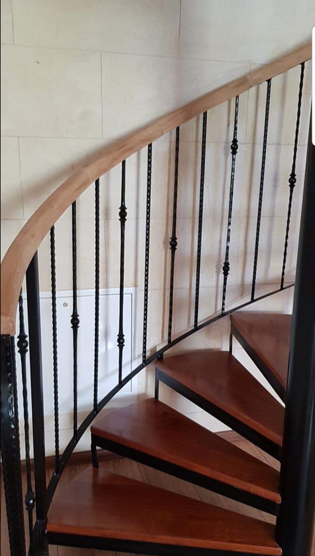 Balustrada interior motiv floral